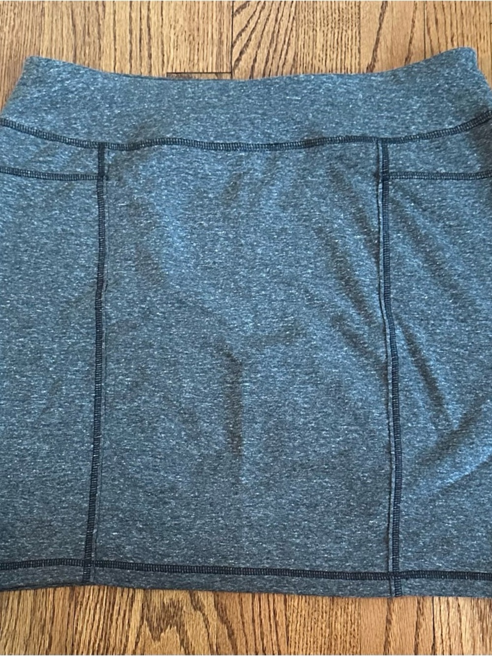 Athleta Heathered Gray Athletic Skirt